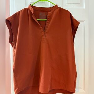 Figs Women's Terracotta Blouse